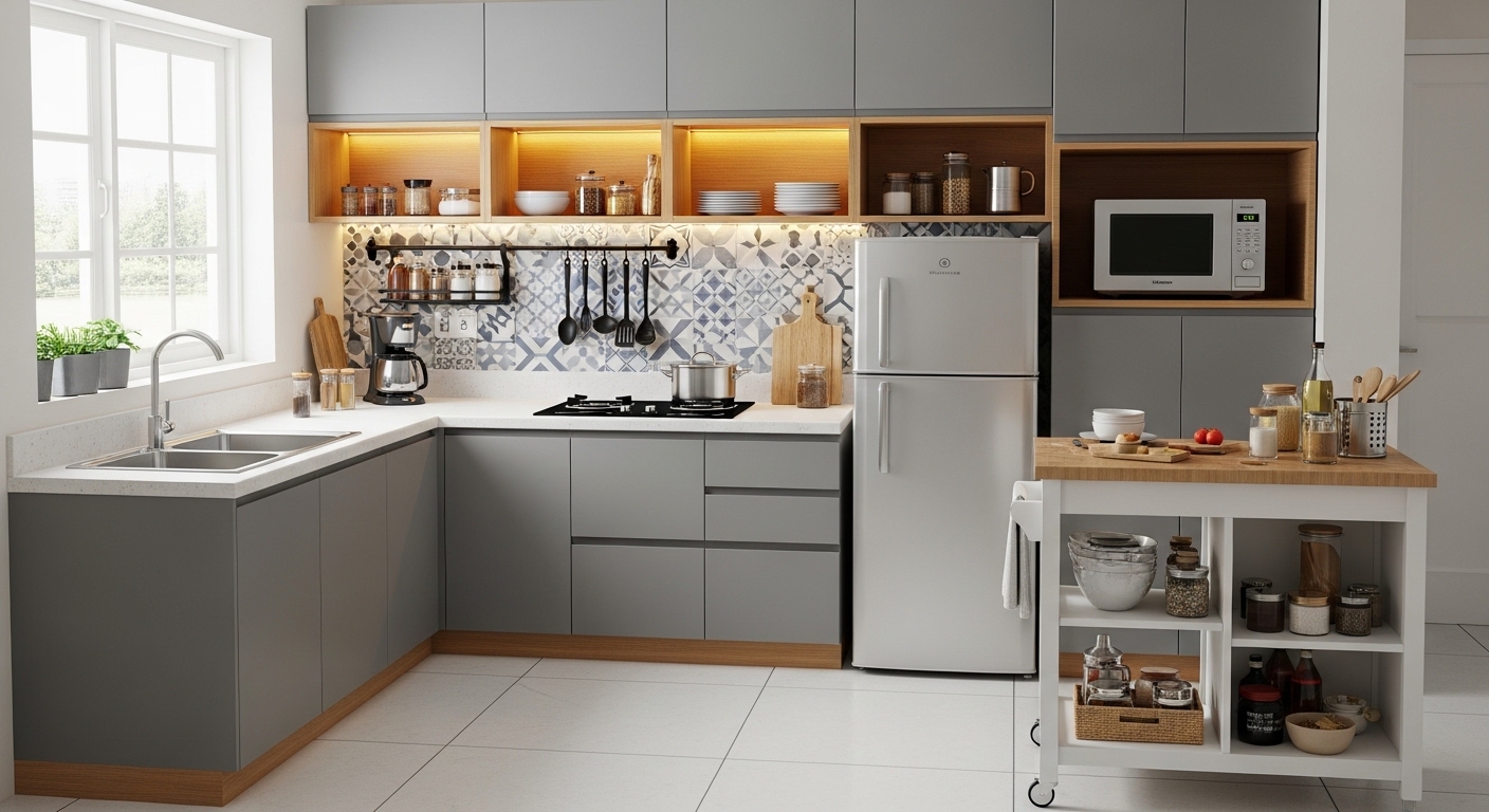 modular kitchen design in kolkata