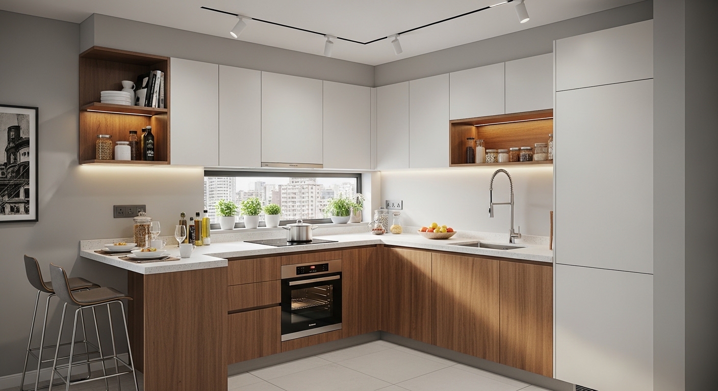 modular kitchen design in kolkata
