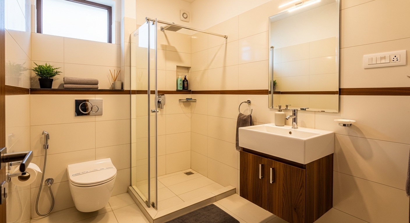 Functional Bathroom Design for Homes with Small Spaces