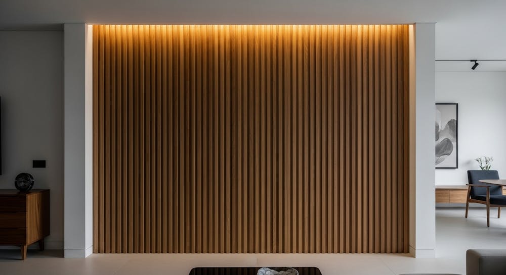 Vertical Fluted Louvers for Minimalist LookĀ