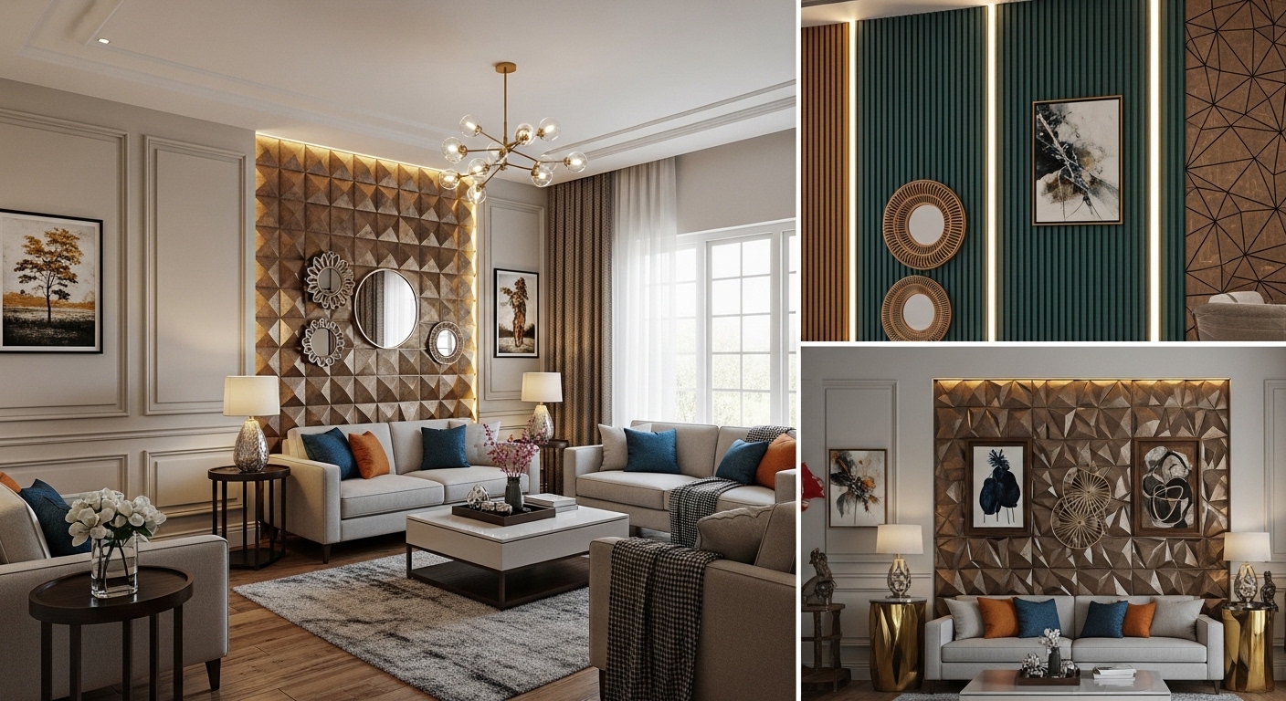 Decorative Wall Panelling Living Room