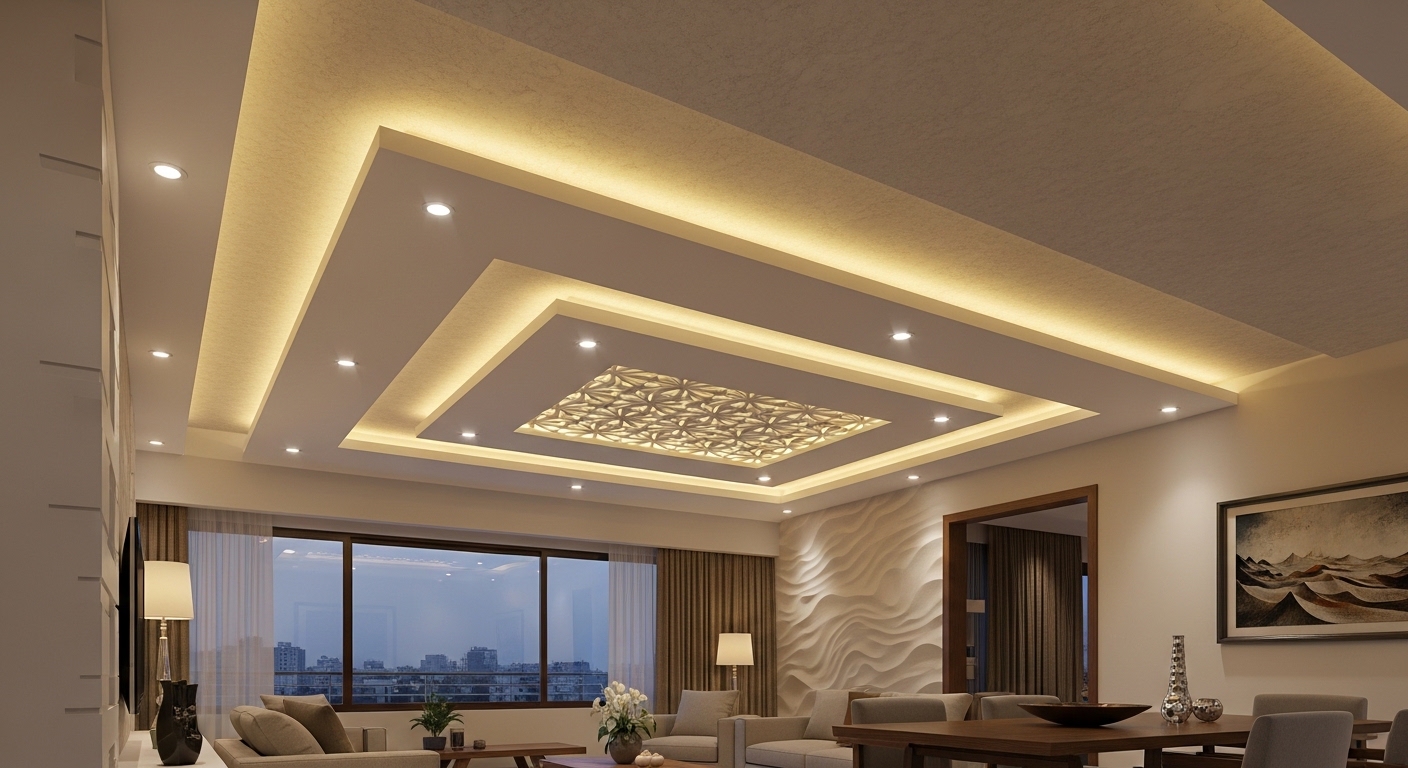 Textured POP or Gypsum Finishes