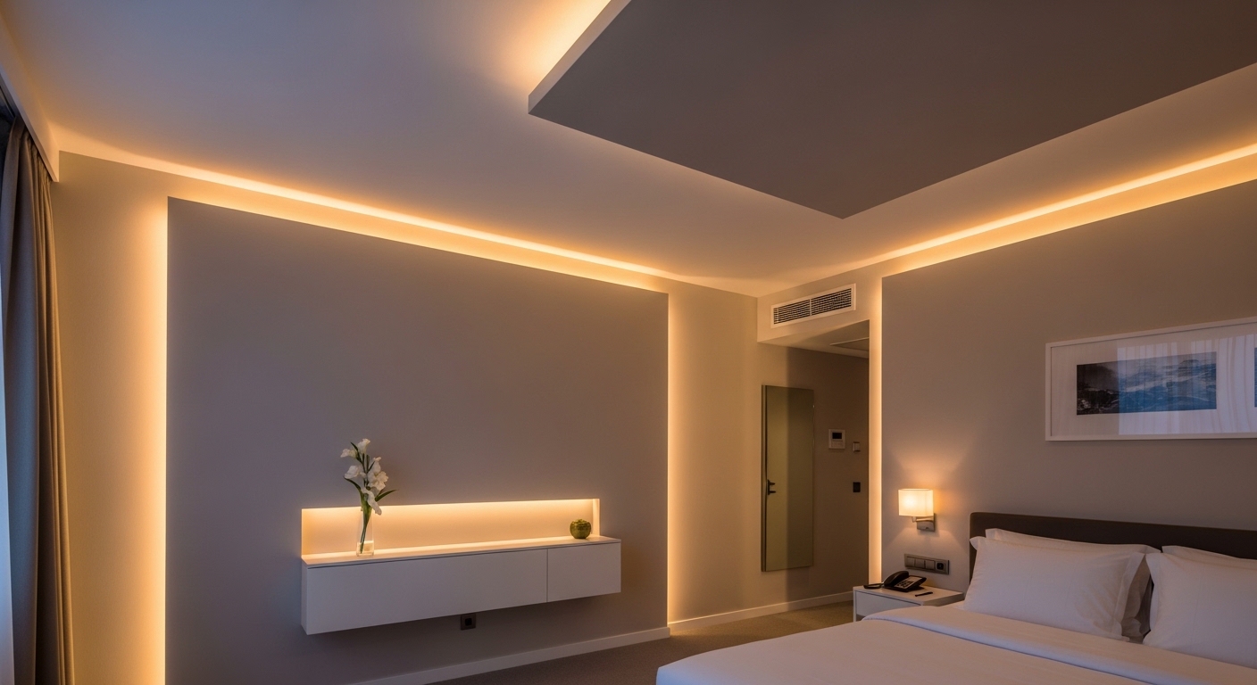 Cove Lighting for That Soft, Hotel-Like Glow