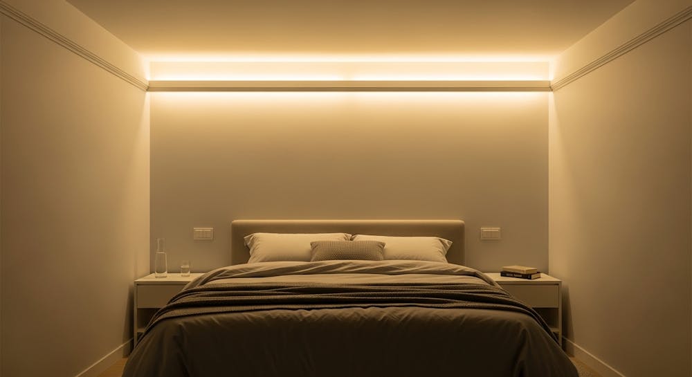 Soft Cove Lighting for Restful Nights