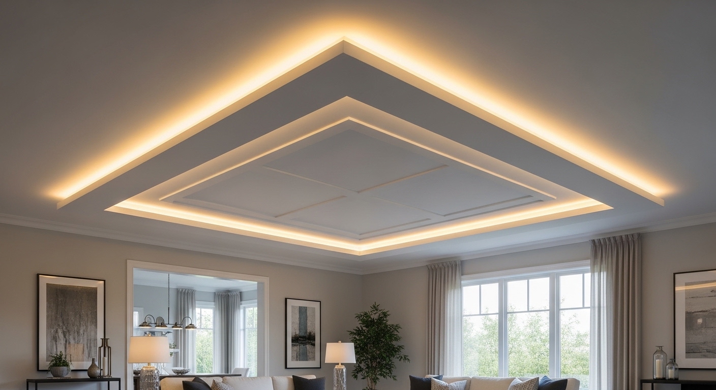 Tray Ceilings with Backlight