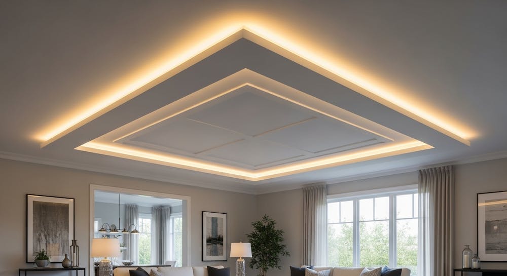 Tray Ceilings with Backlight