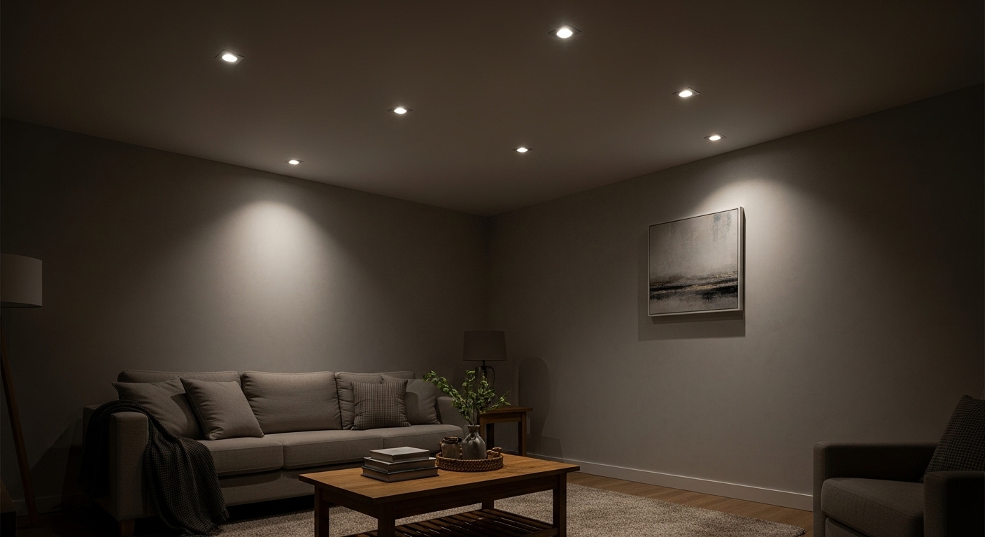 Recessed Lighting with Dimmer Options