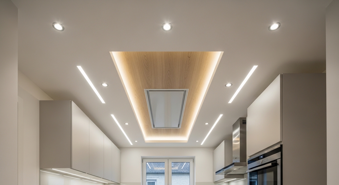 Kitchen False Ceiling Ideas for Small Kitchens