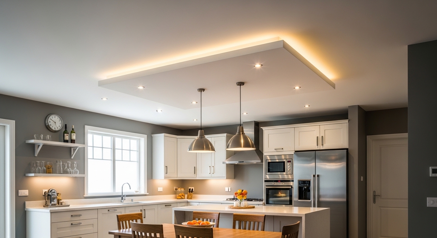 Choosing the Best False Ceiling for Your Kitchen