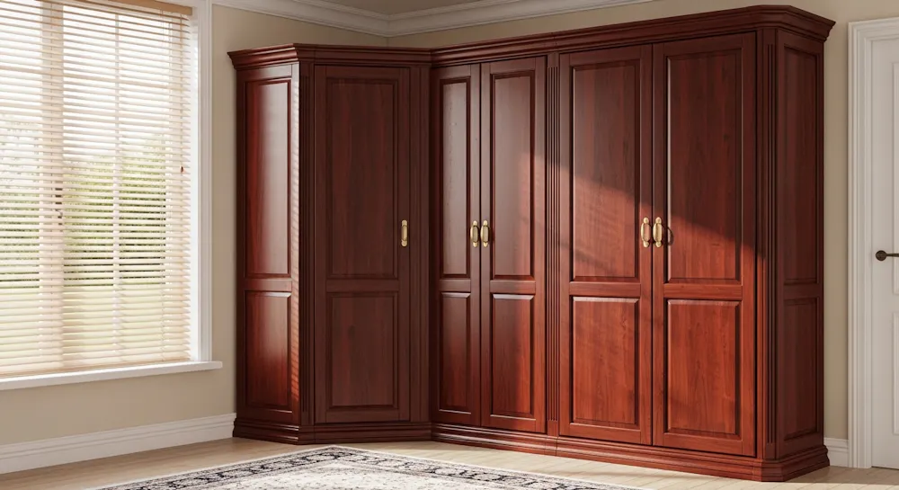 The Classic L-Shaped Corner Wardrobe