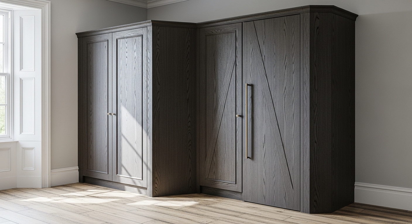 Diagonal Corner Wardrobe