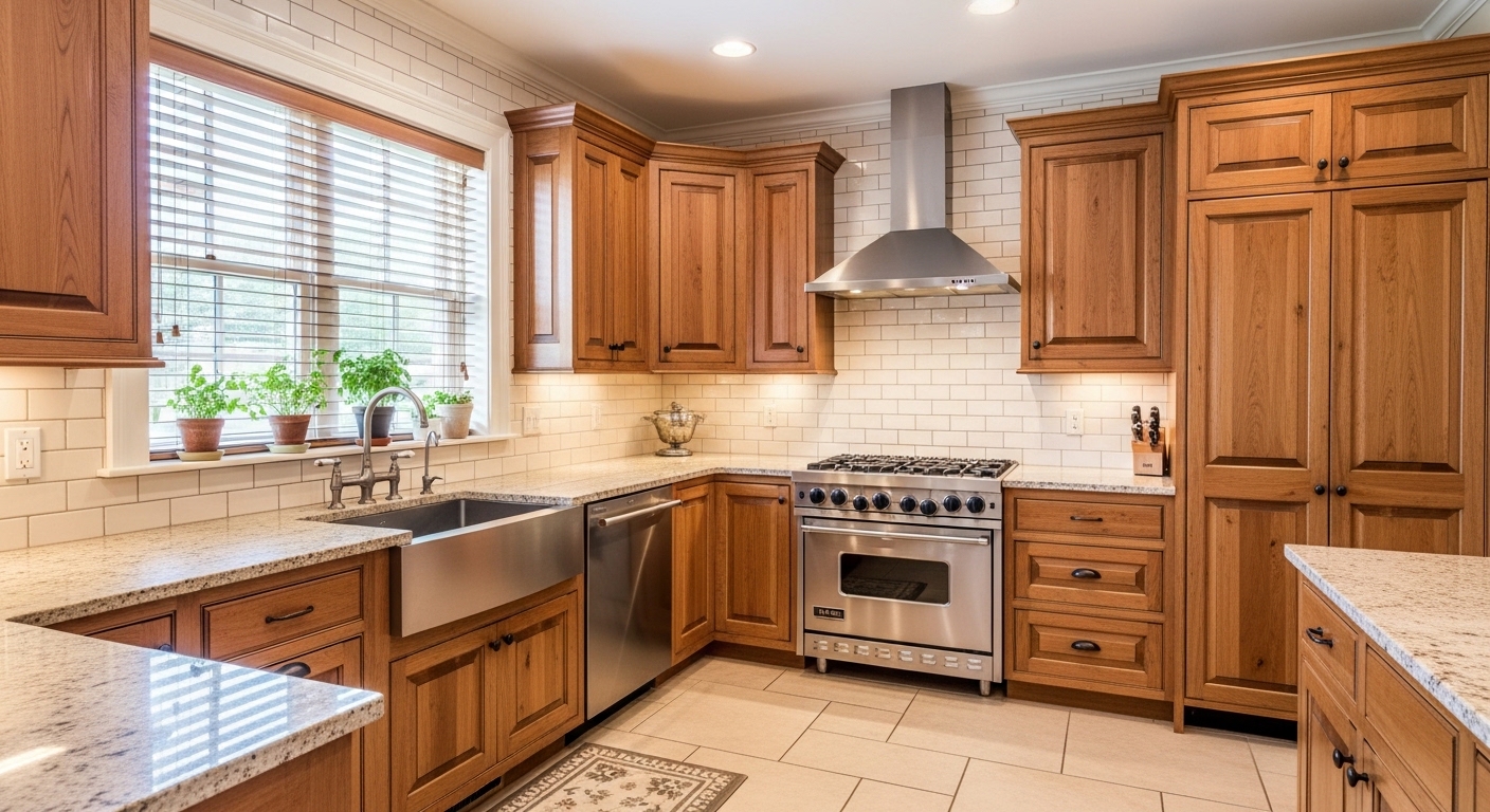  The Classic L-Shaped Kitchen