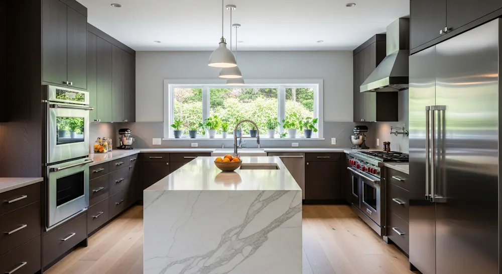 The U-Shaped Kitchen For Bigger Spaces