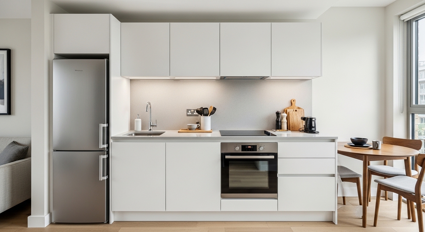  The One-Wall Kitchen (Perfect For Compact Flats!)