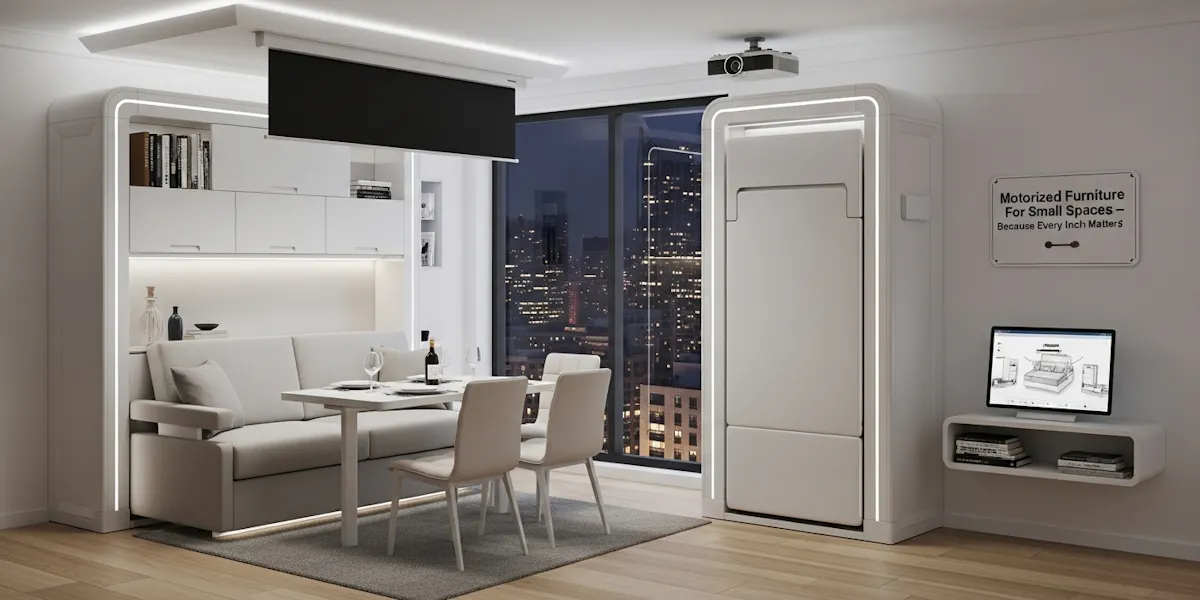 Motorized Furniture For Small Spaces – Because Every Inch Matters