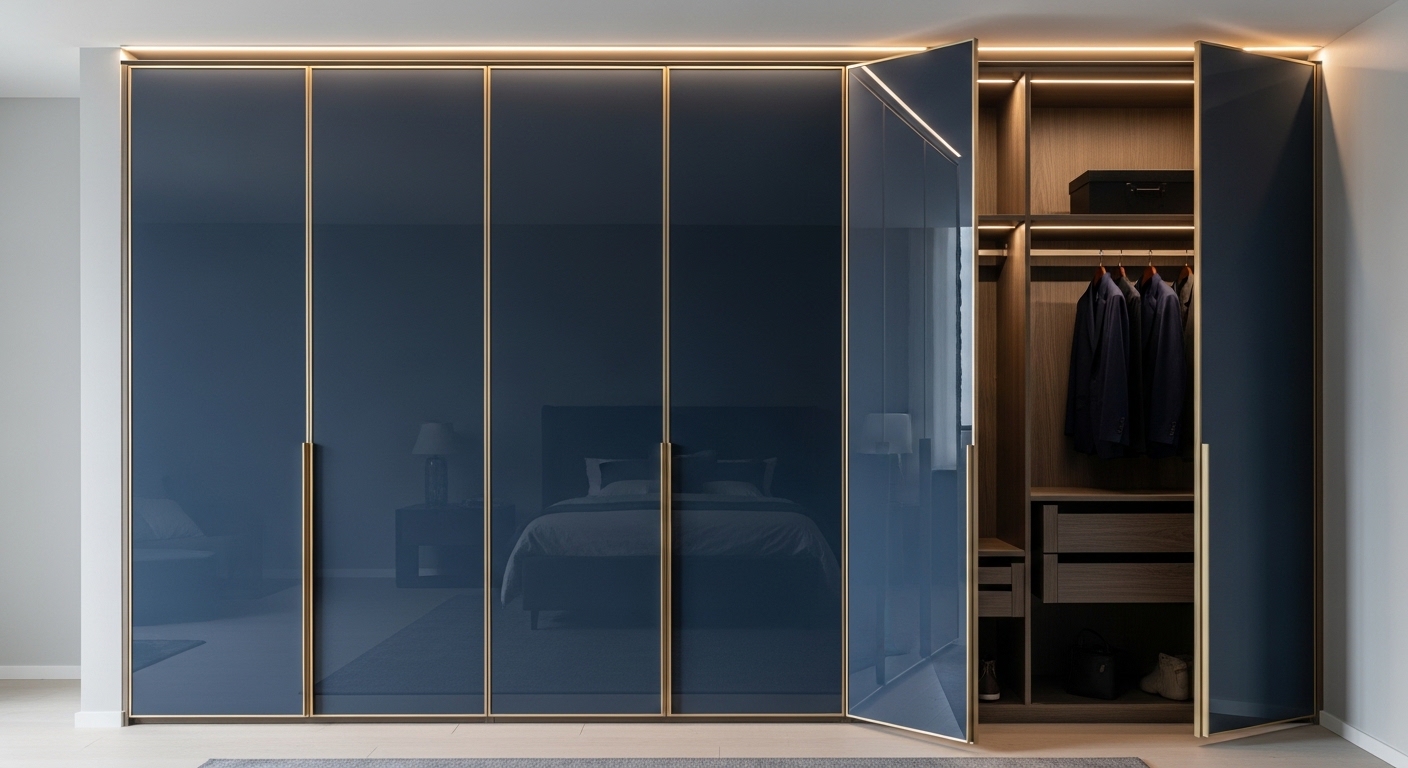 How Bosky Interior Makes Lacquered Glass Wardrobes Affordable