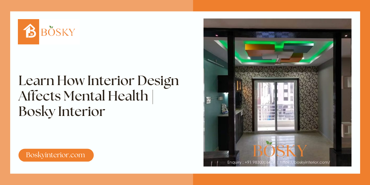 Learn How Interior Design Affects Mental Health - blog poster