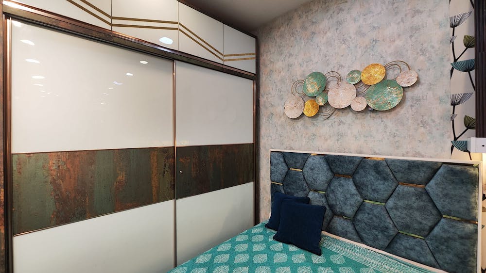 Sliding Wardrobe with Dual Color | Bosky Interior