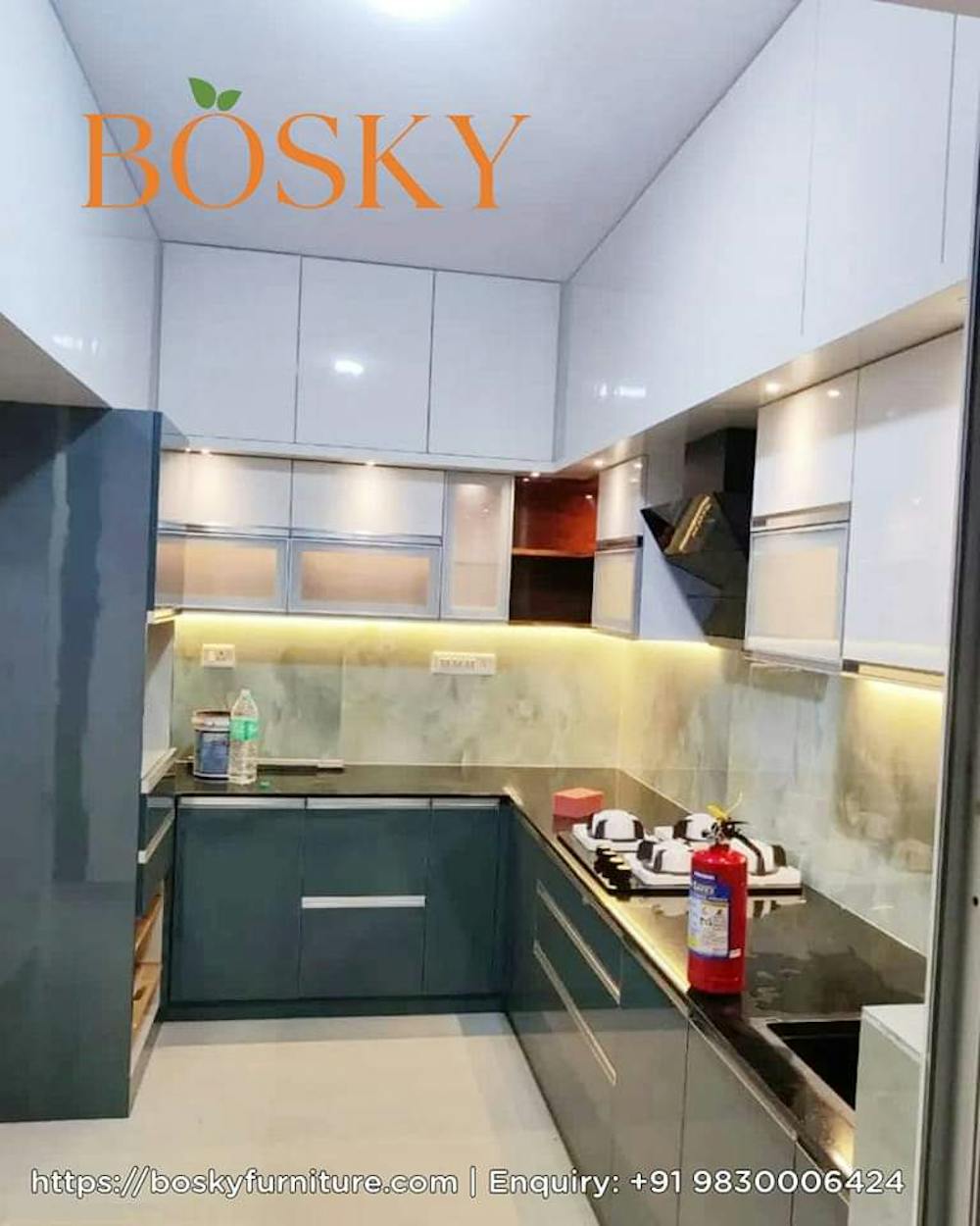 modular kitchen interior