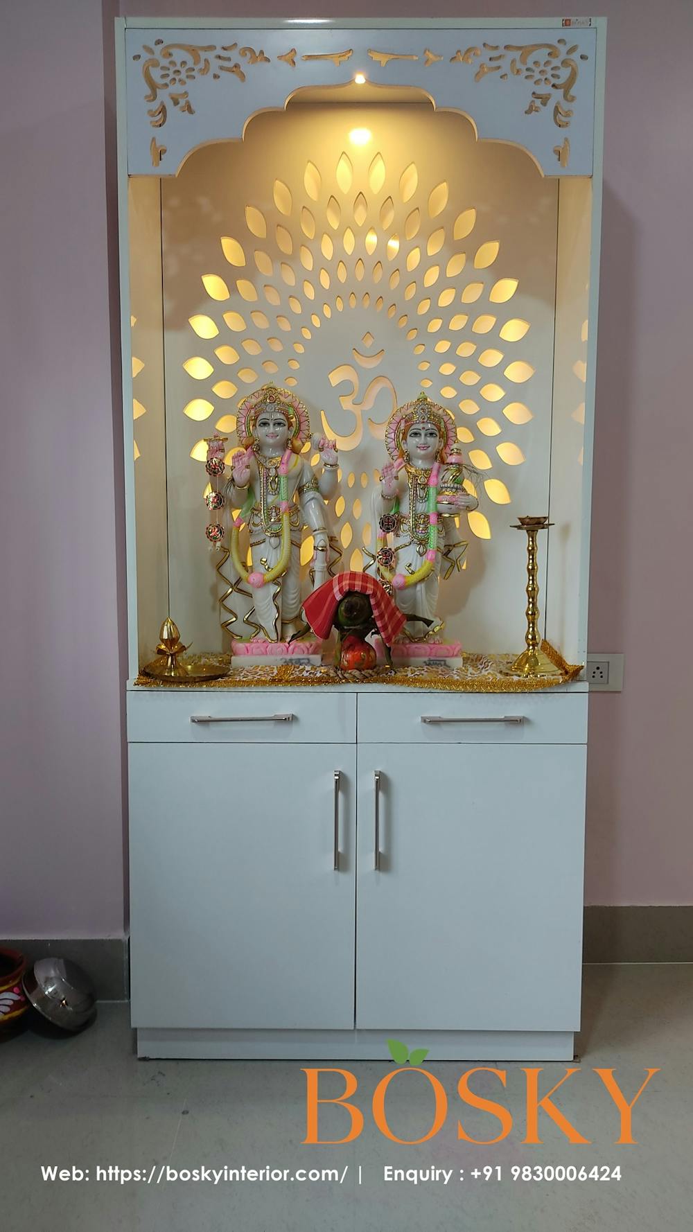 pooja cabinet design ideas