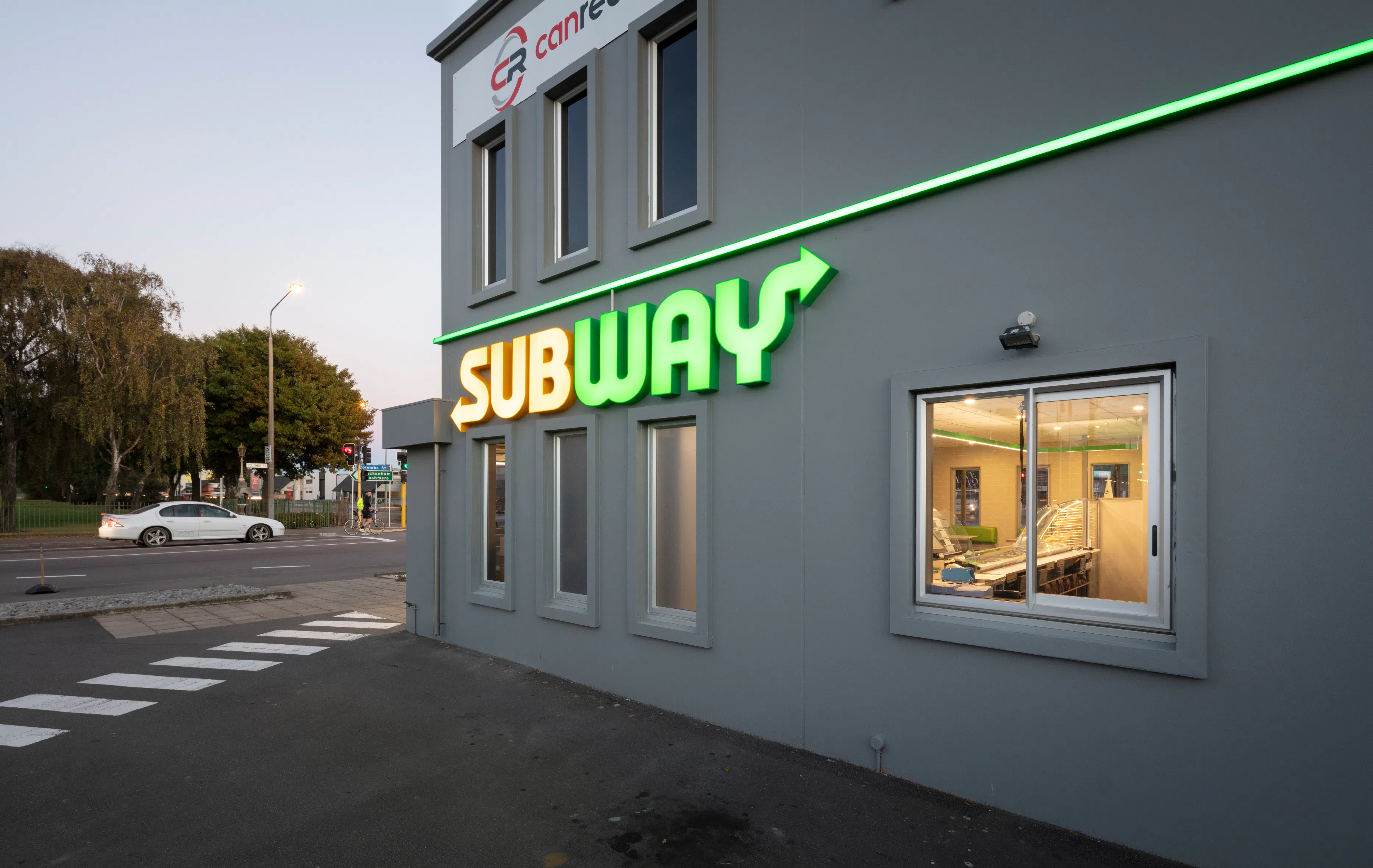 Subway - Hospitality Fitout | Store Exterior | Boss Construction