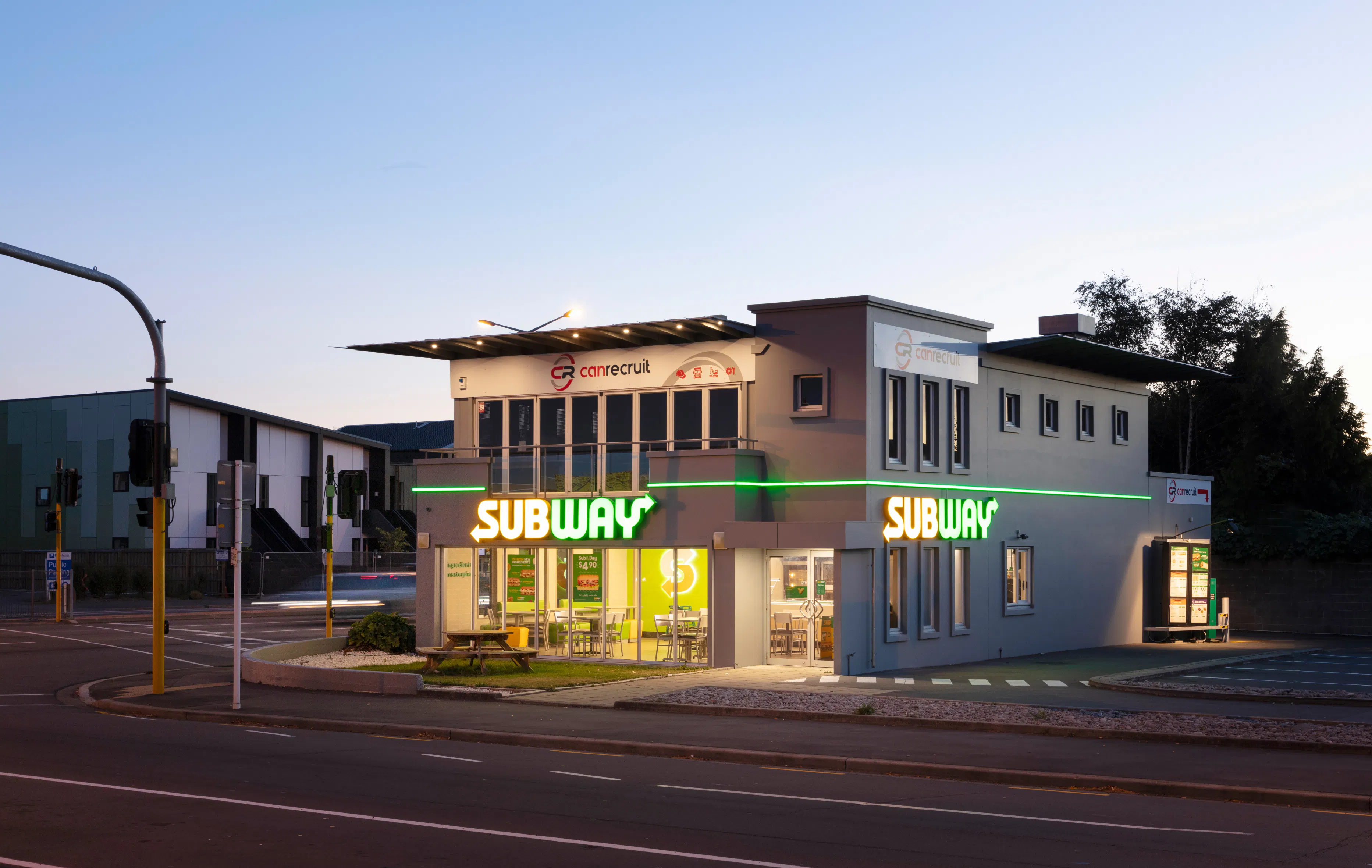 Subway - Hospitality Fitout | Street Front | Boss Construction