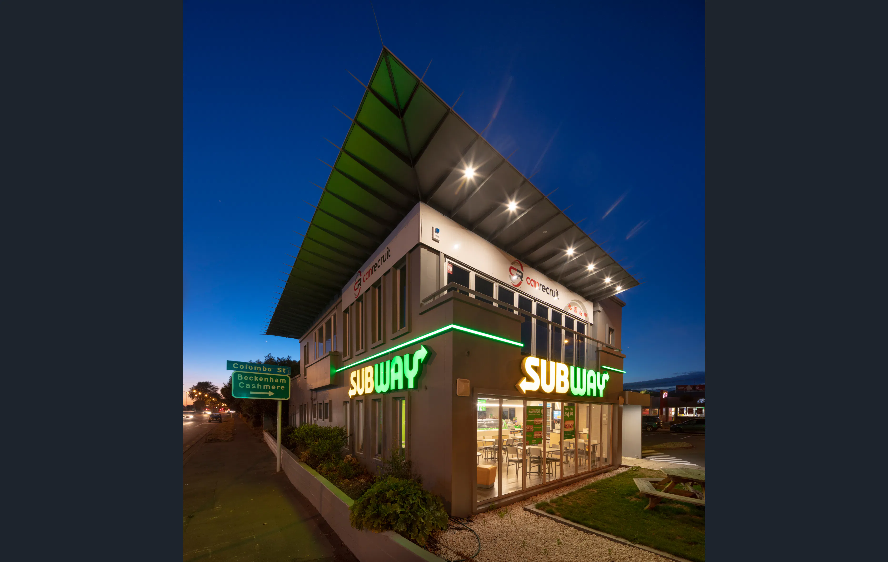 Subway - Hospitality Fitout | Store Frontage |Boss Construction