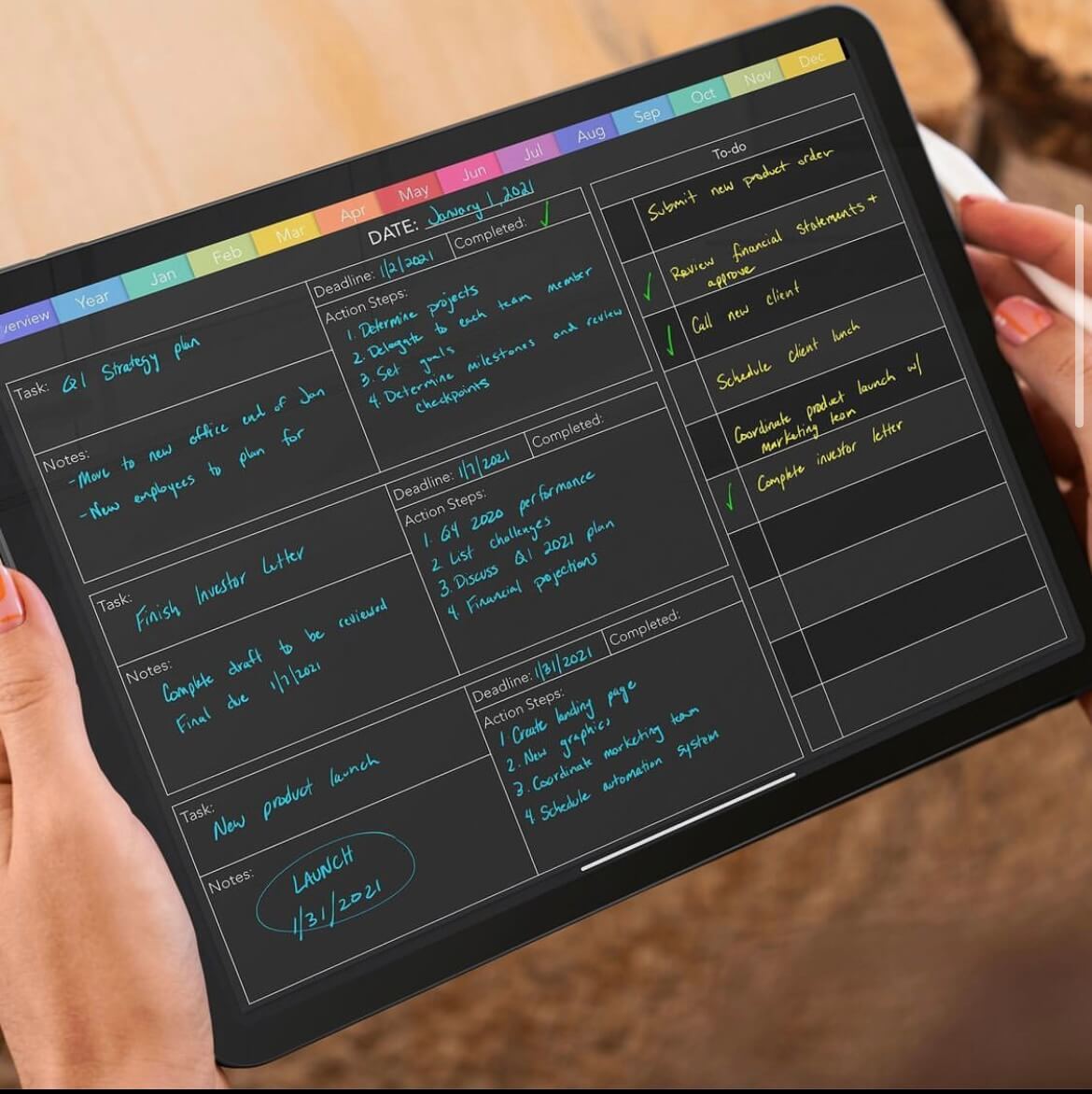 #BossPersonalPlanner
