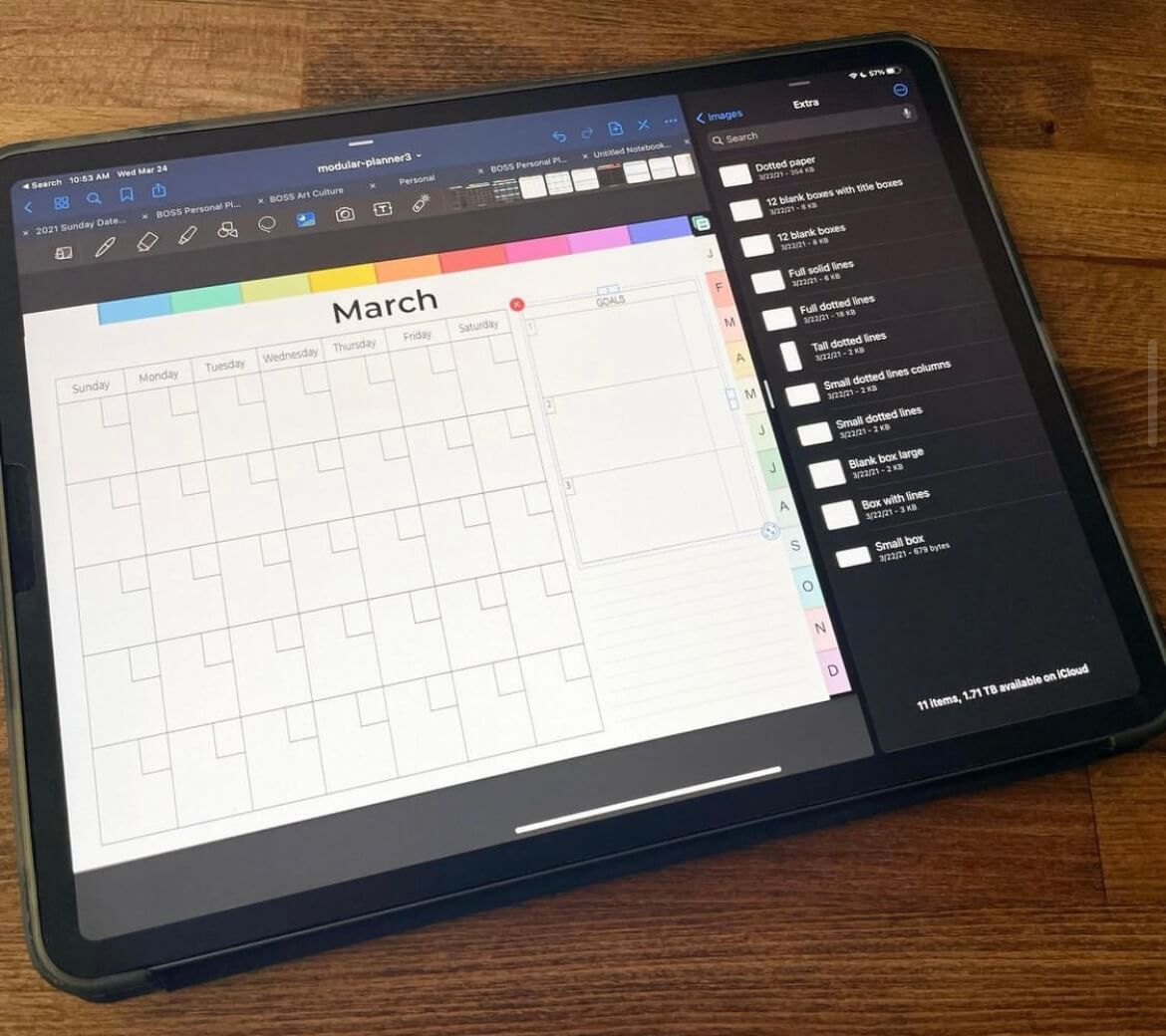 #BossPersonalPlanner