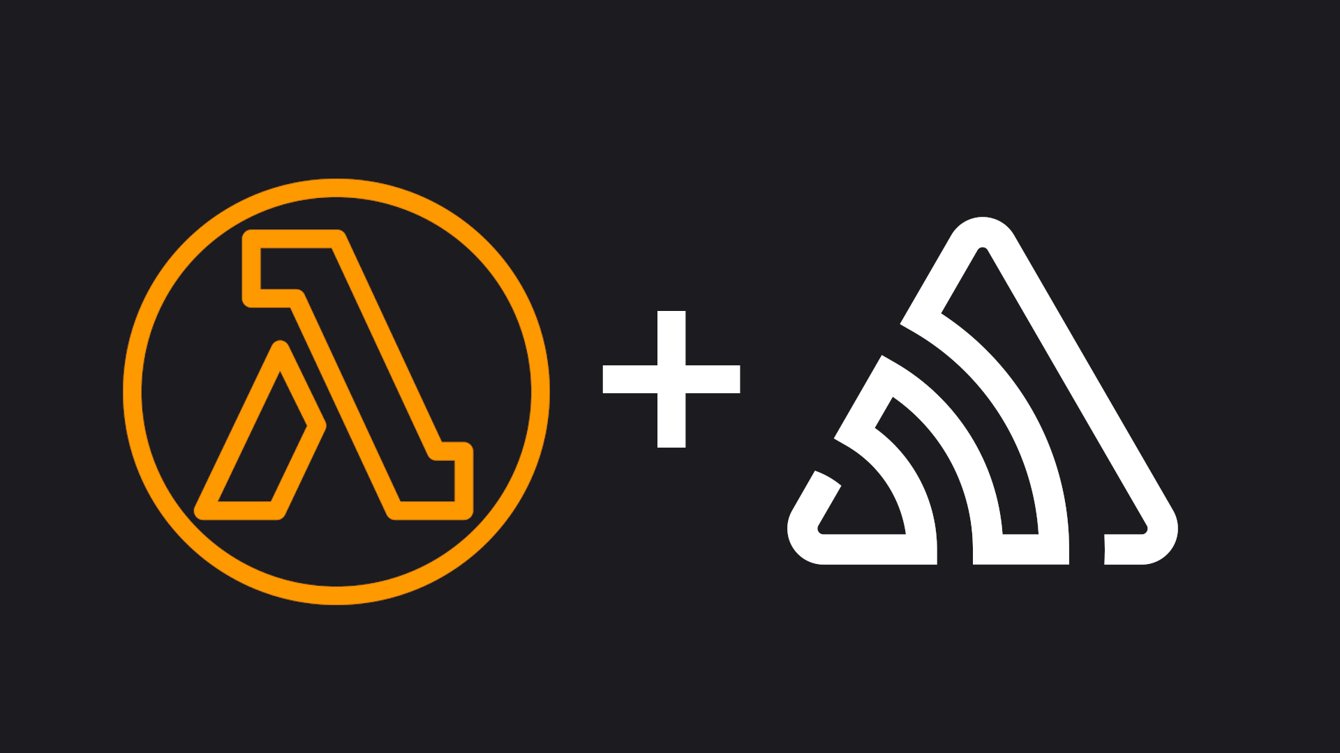 AWS Lambda and Sentry logo