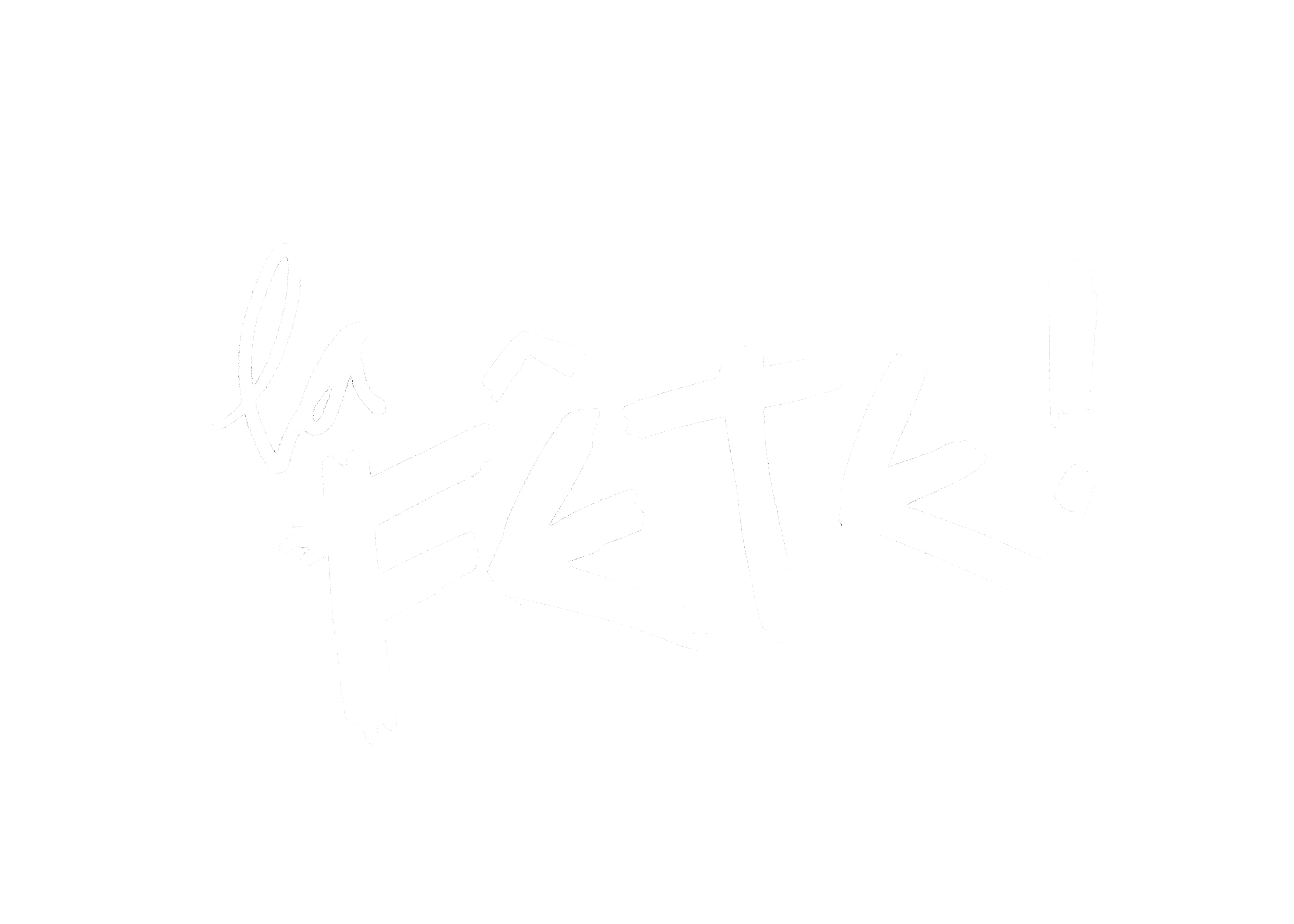 Text bild med la fête