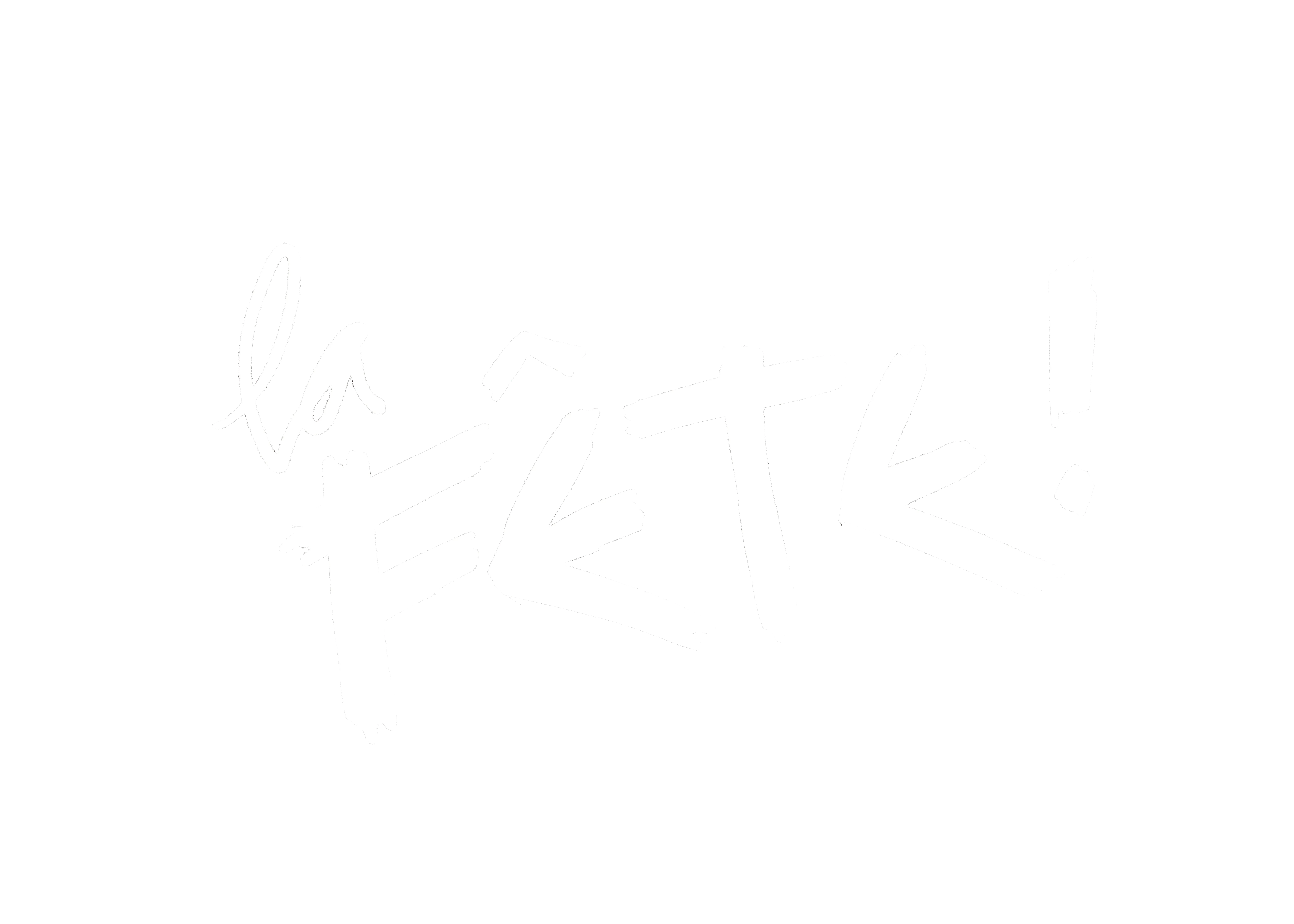 Text bild med la fête