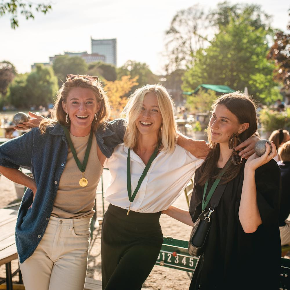 Medal winners at Boulebar Event