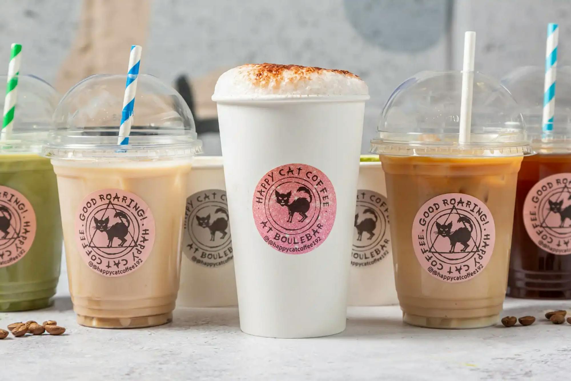 Boulebar Happy Cat Cafe Coffee London Spitalfields