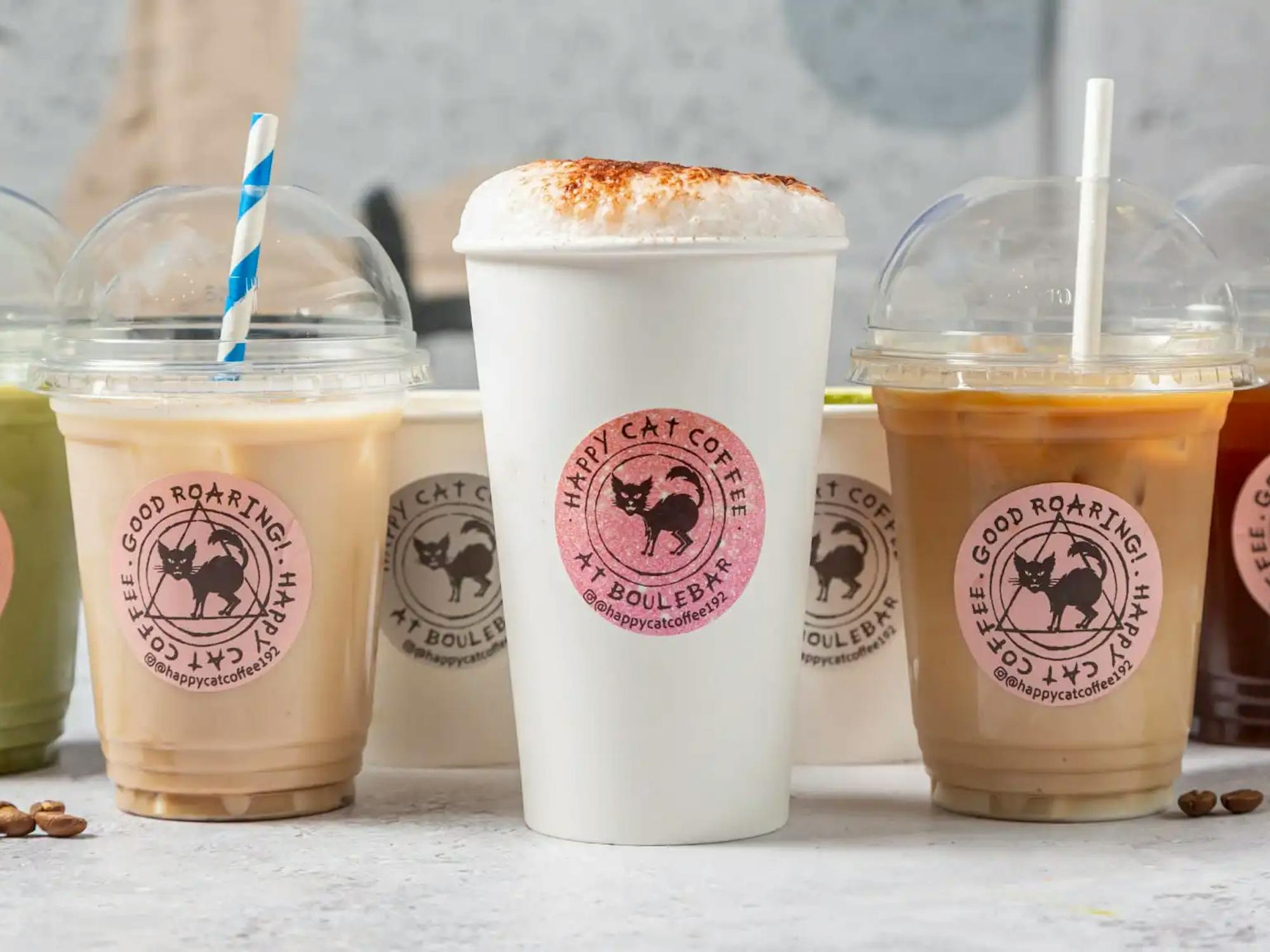 Boulebar Happy Cat Cafe Coffee London Spitalfields