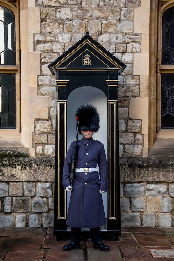 Guard at Tower of London