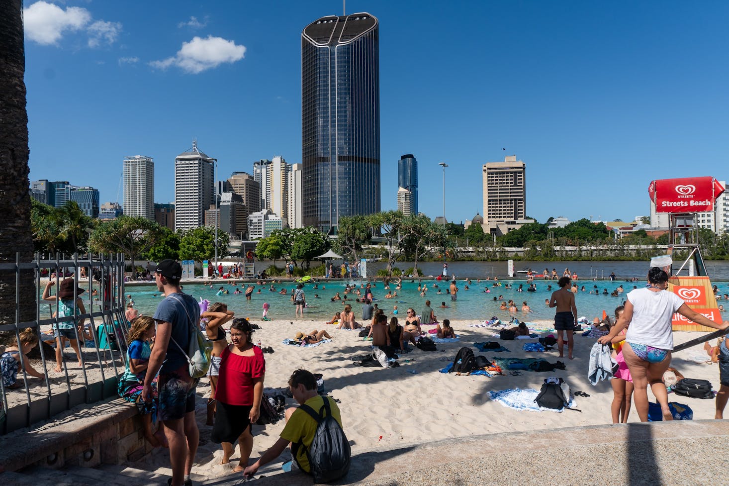 Beach in Brisbane