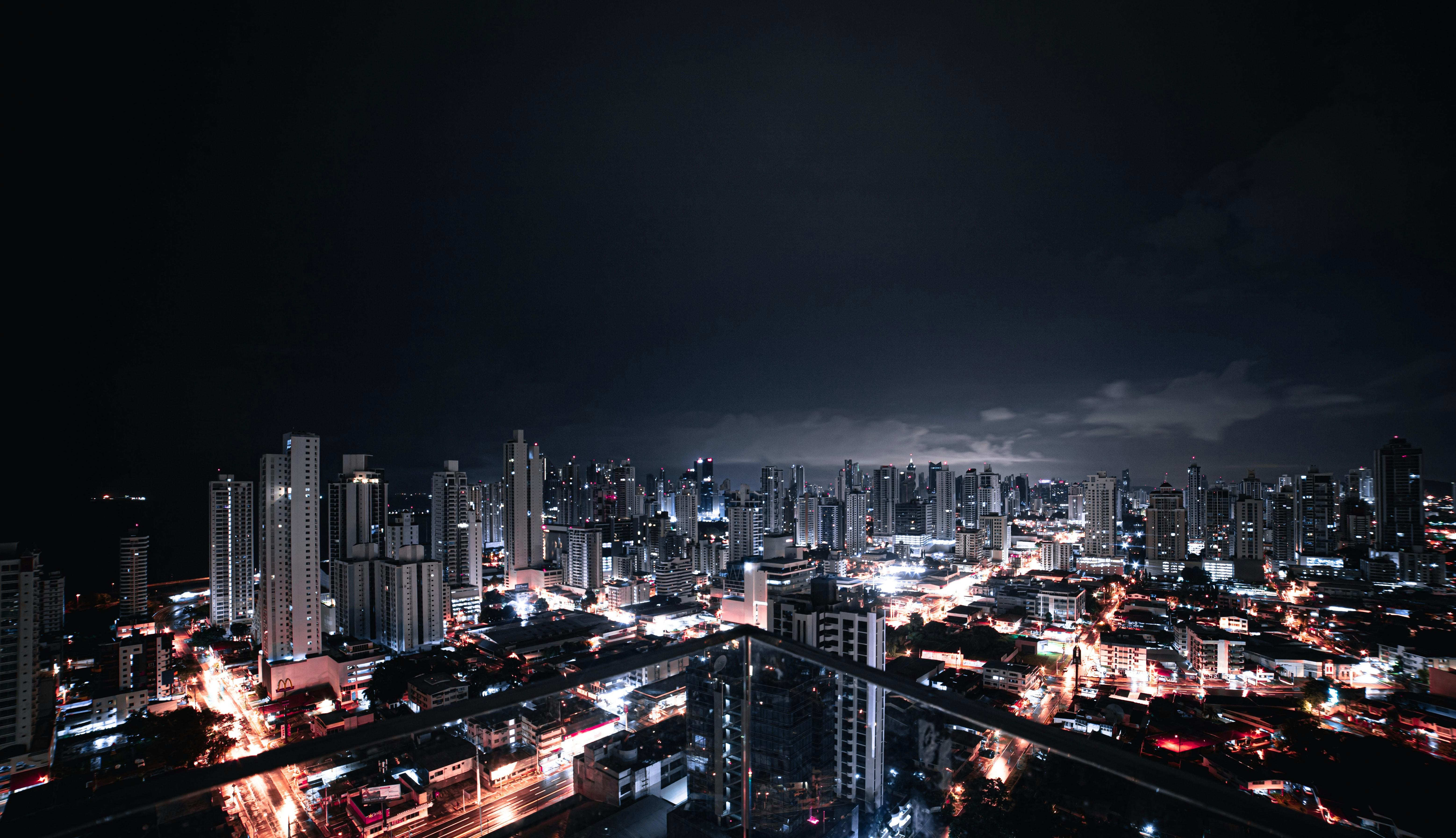 Panama City by night