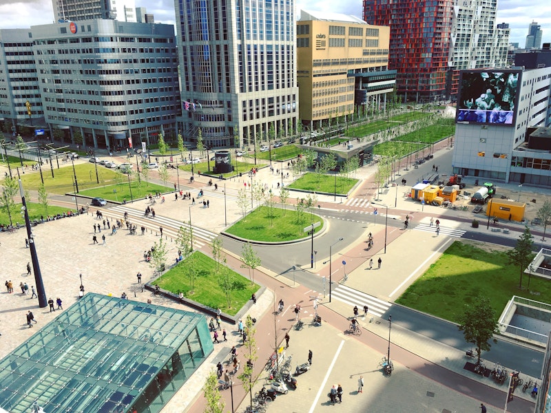 Rotterdam central station, Rotterdam, Netherlands