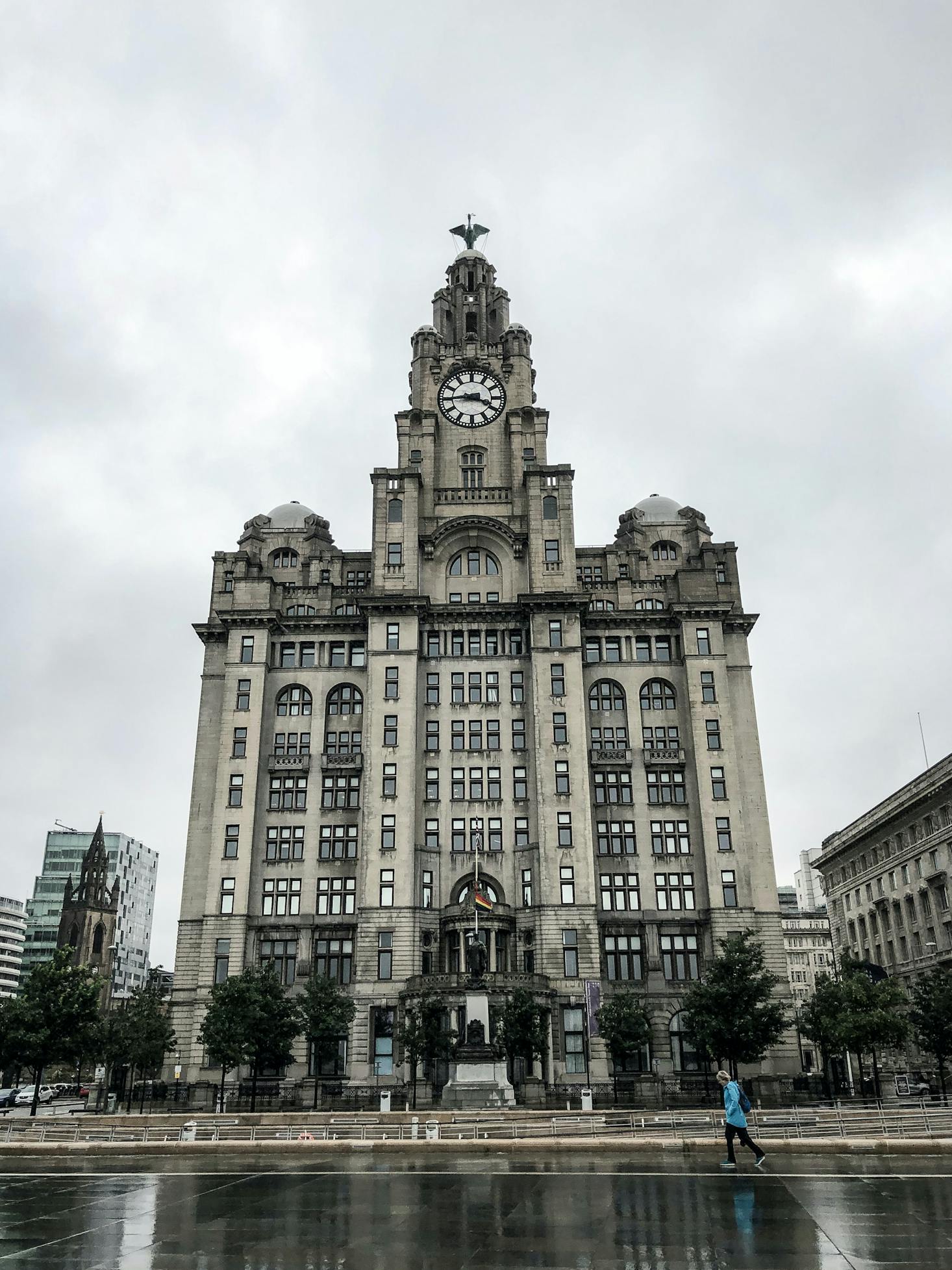 Liverpool On a Rainy Day