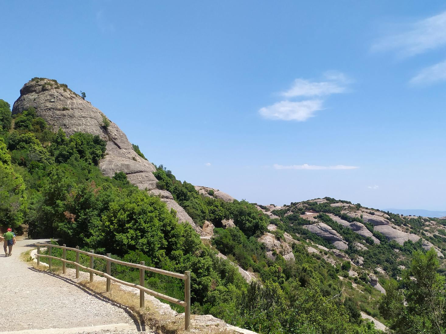 Hiking in Barcelona, Spain