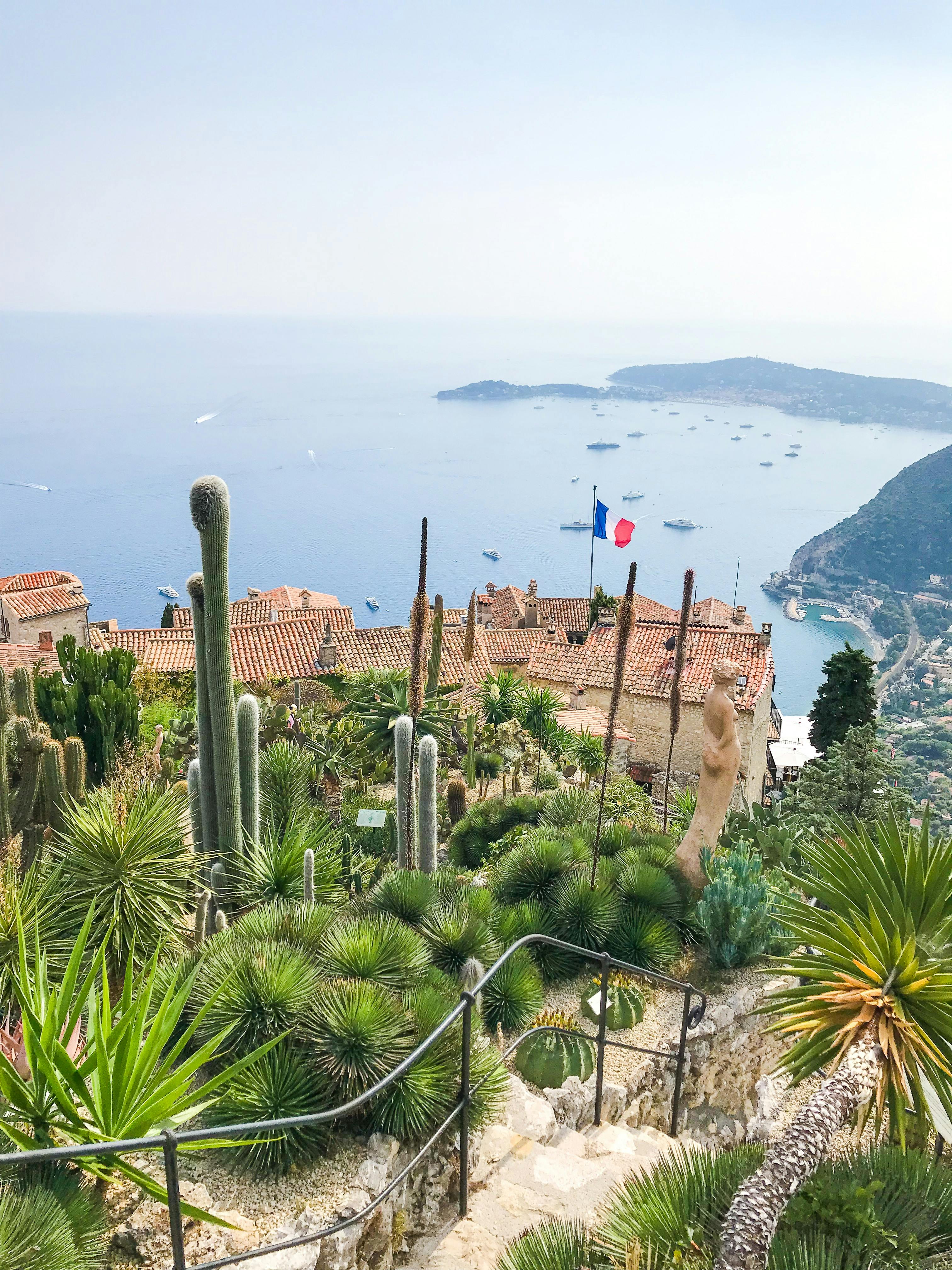 View over Eze-sur-Mer