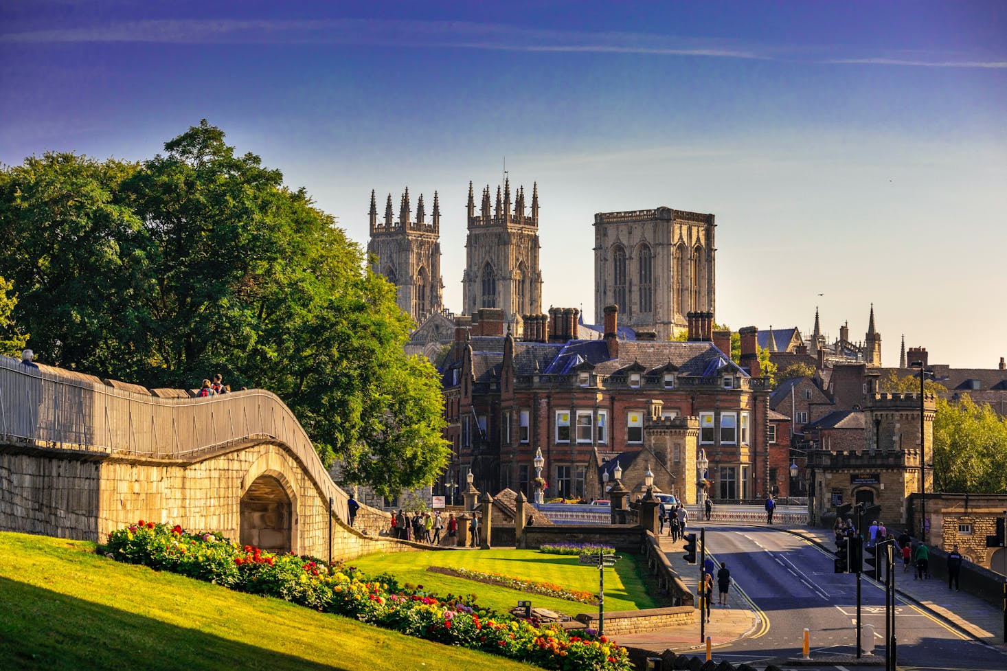 View over York Minster