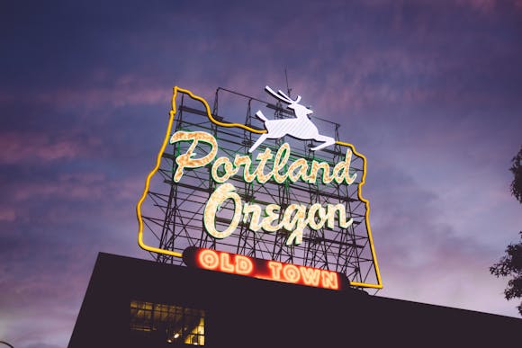Portland neon sign