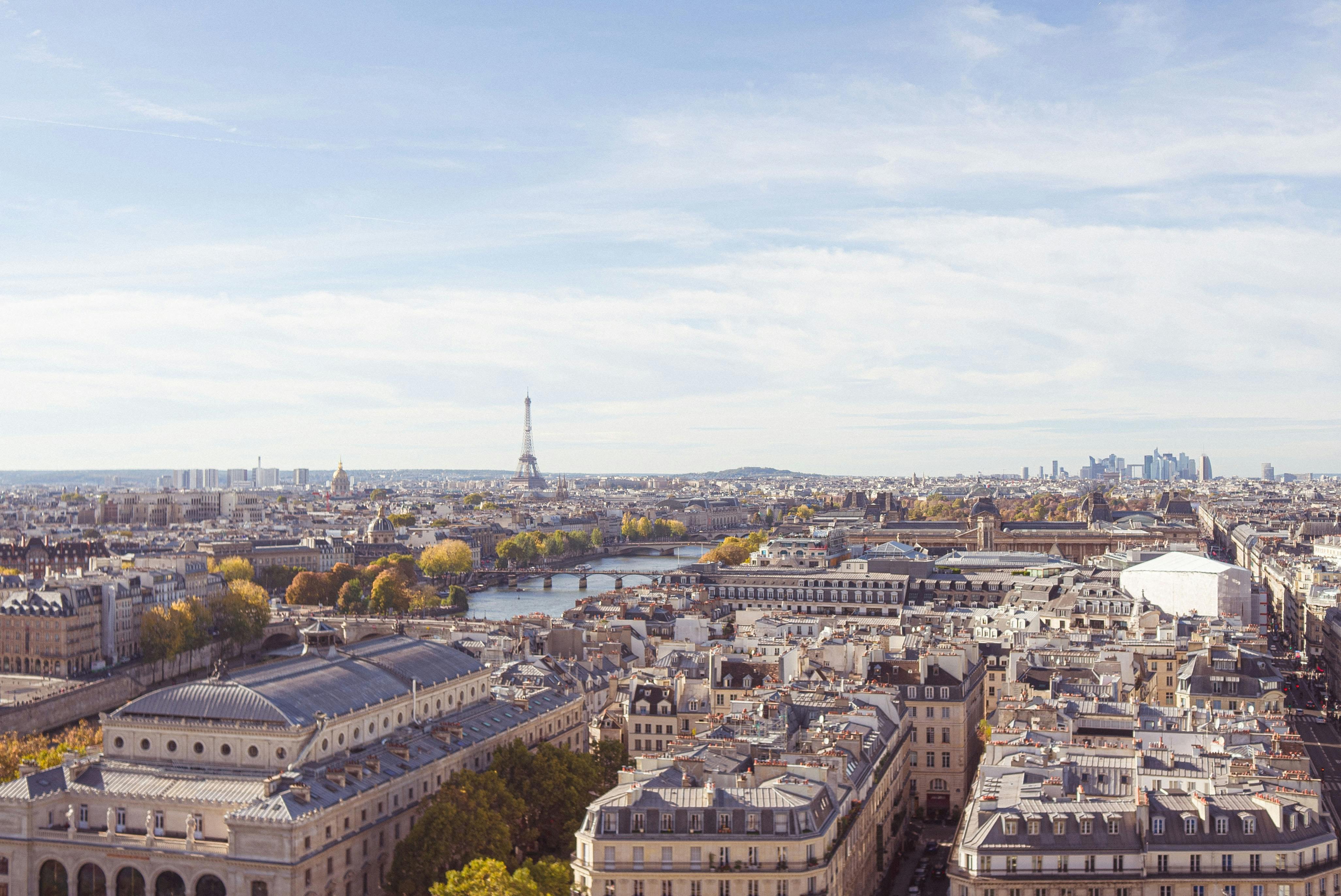 Rooftop bars in Paris, France