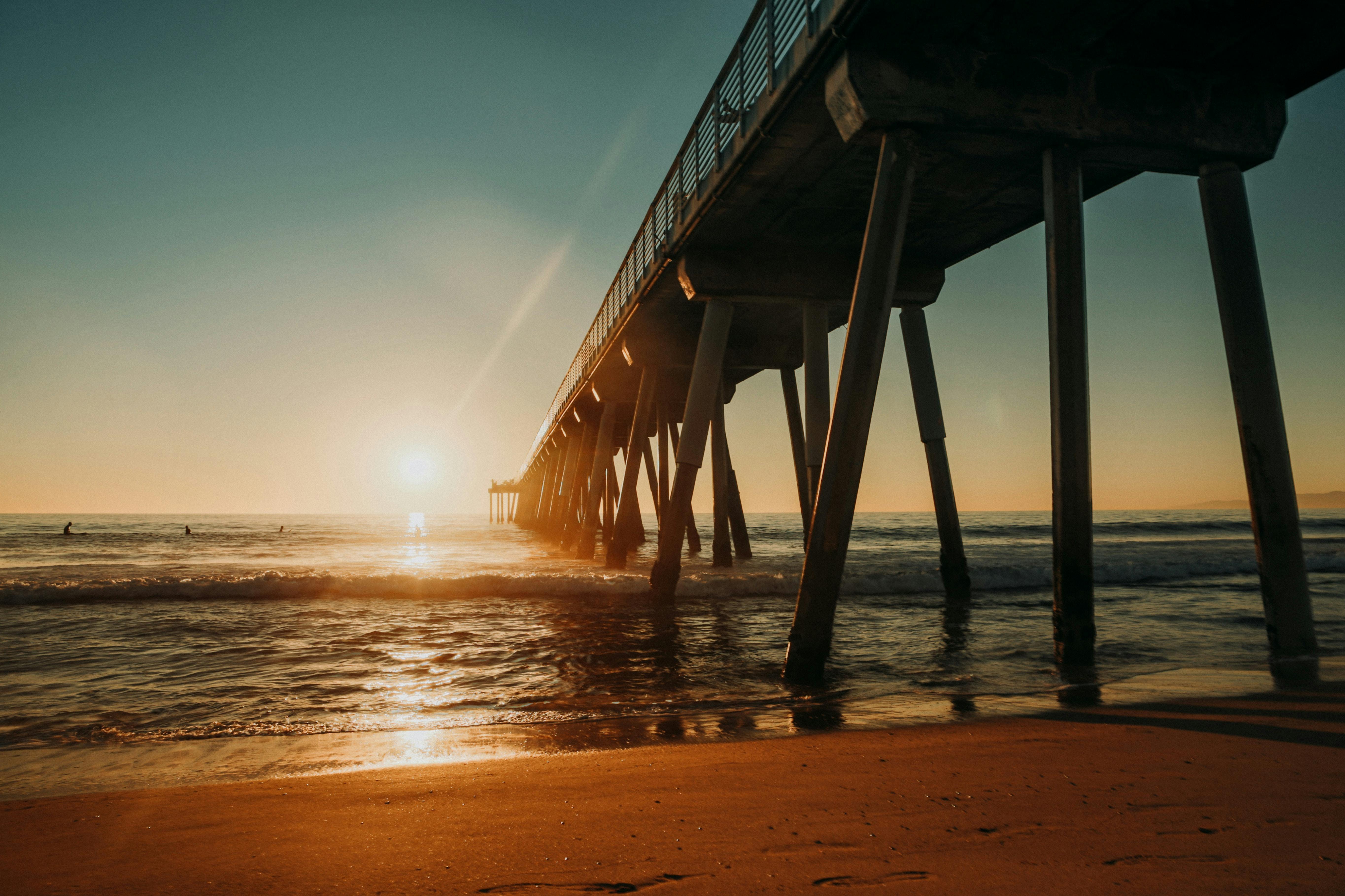 Hermosa Beach near Los Angeles