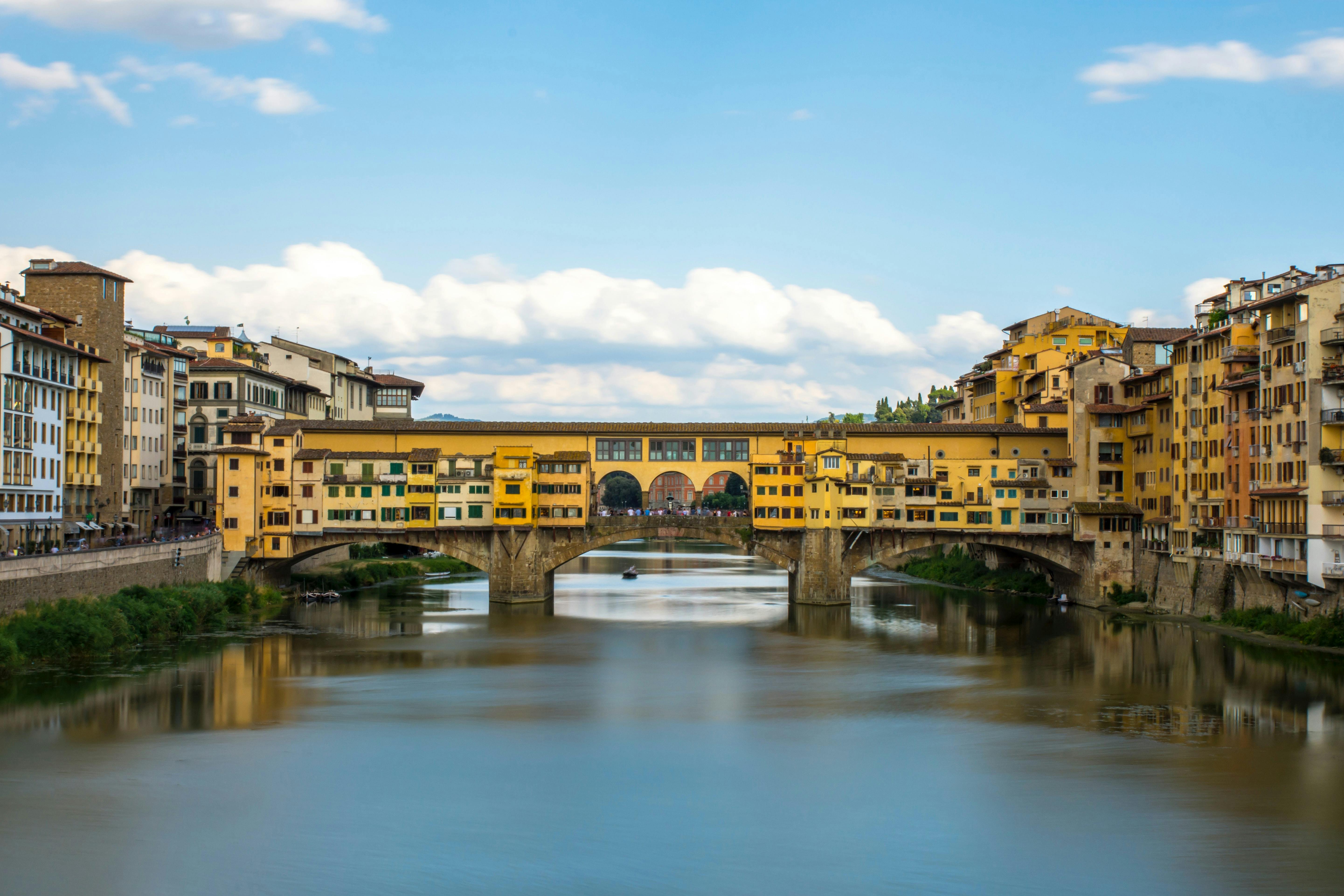 Ponte Vecciho bridge in Florence, Italy