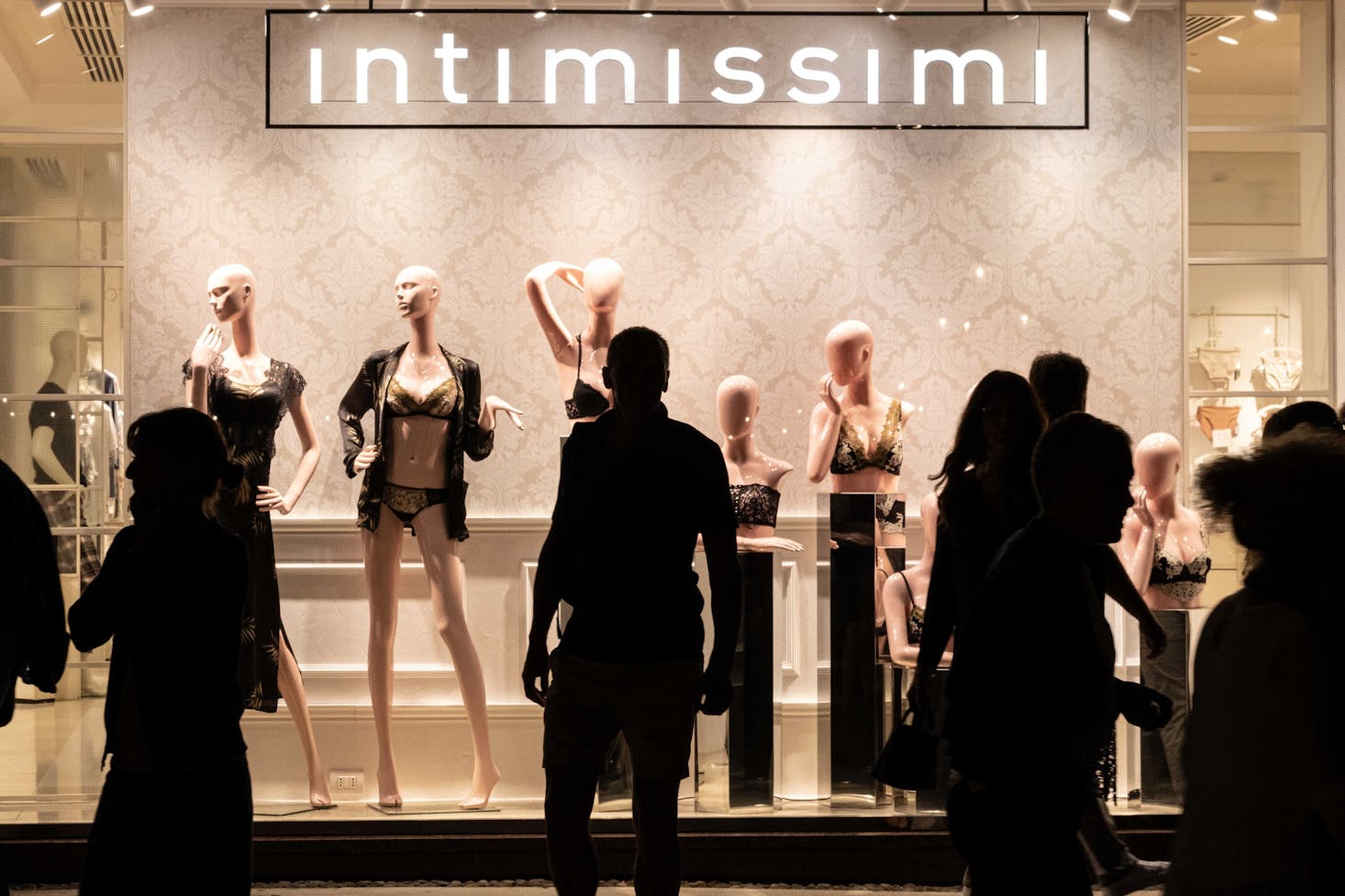 The Intimissimi store in Verona, Italy