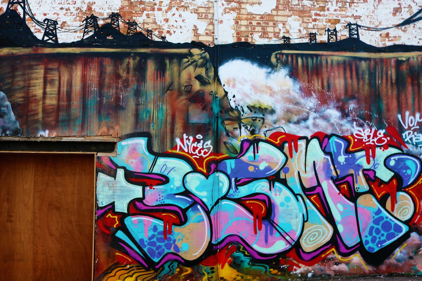 Street art in Birmingham, UK