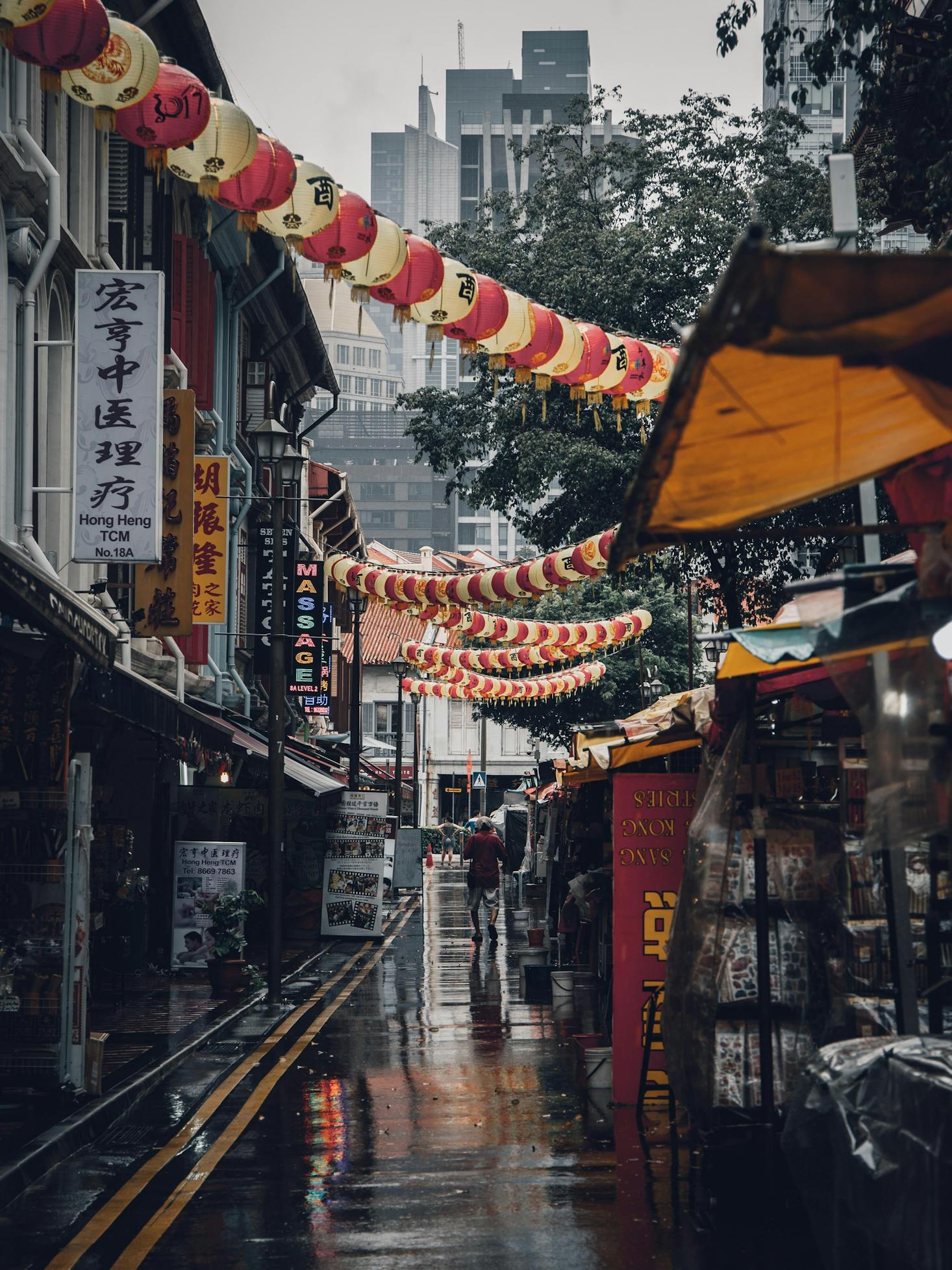 Rain in Singapore